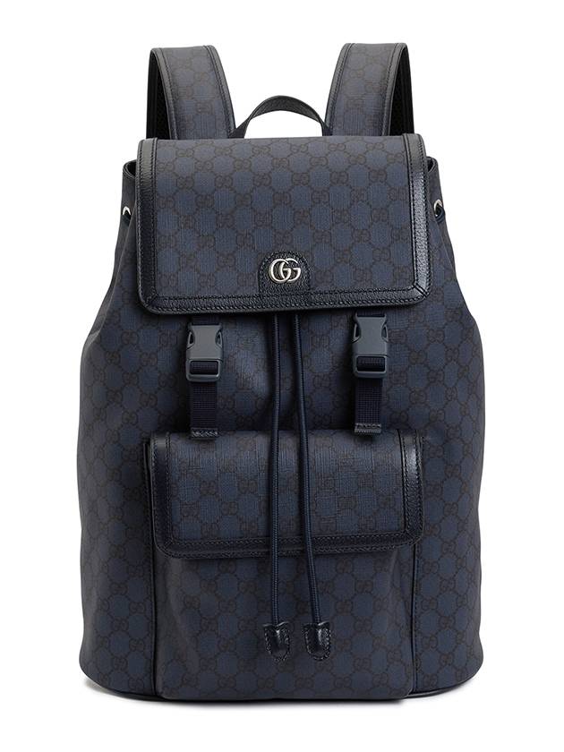 Luxury Gucci Trending 2025 Ophidia Large GG Backpack Navy