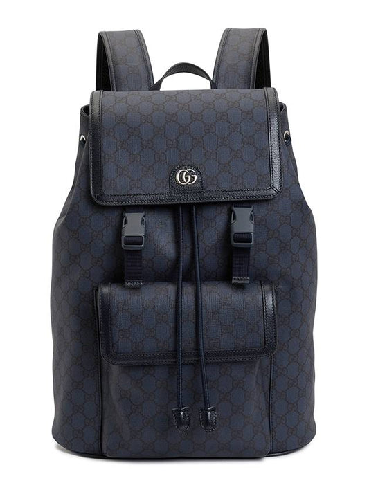 Luxury Gucci Trending 2025 Ophidia Large GG Backpack Navy