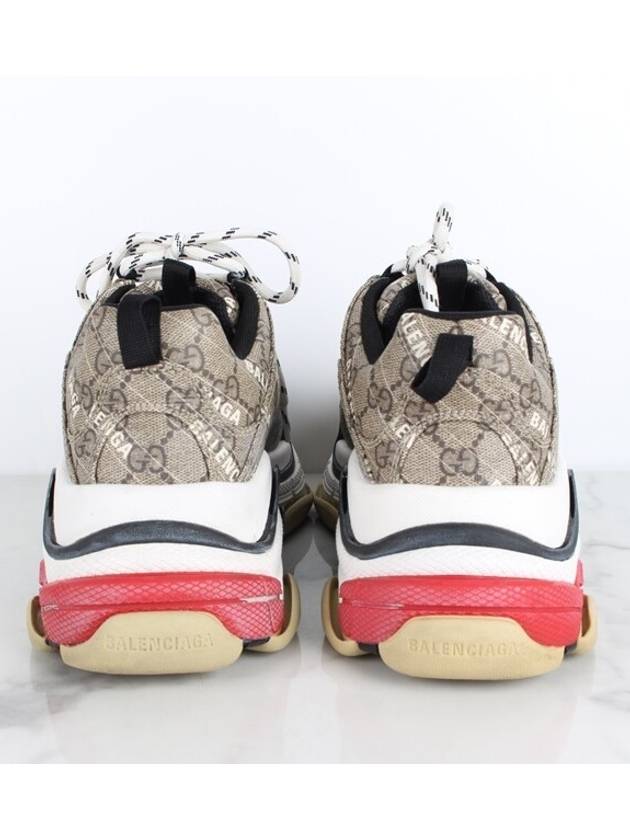Balenciaga Luxury Gucci Trending 2025 Hacker Triple S Ebony 40 250