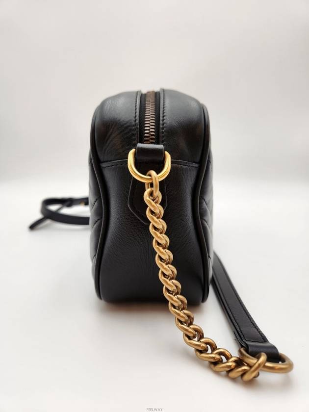 Luxury Gucci Trending 2025 Daol Beomeo Branch GG Marmont Matelasse Shoulder Bag 447632 Condition A