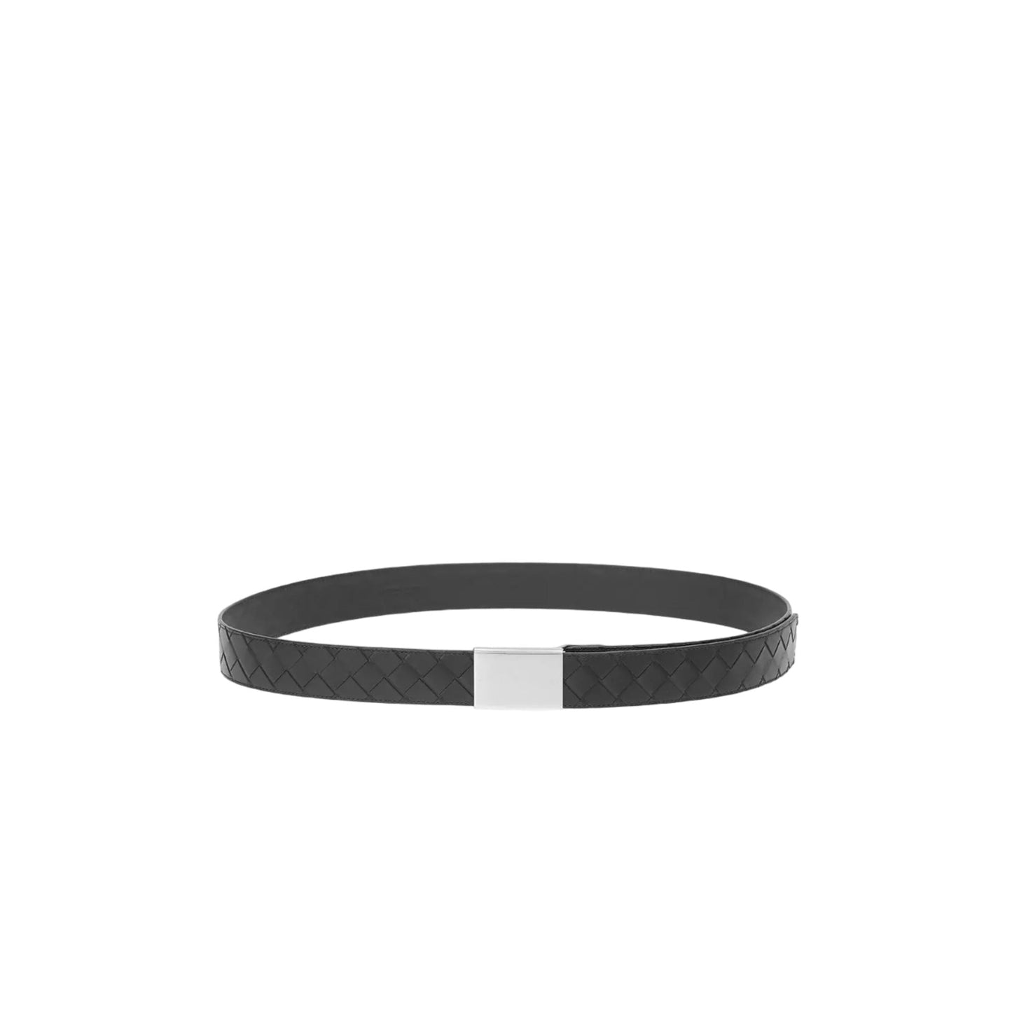 Luxury Bottega Veneta Intrecciato Woven Belt