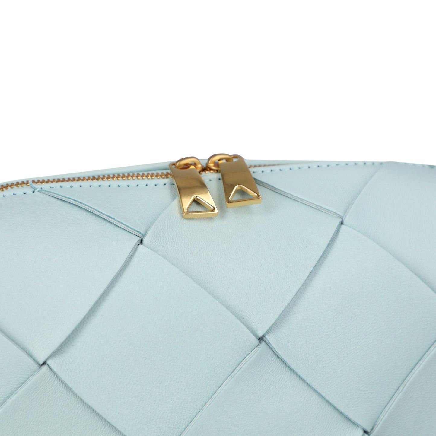Luxury Bottega Veneta Small Cassette Camera Bag blue