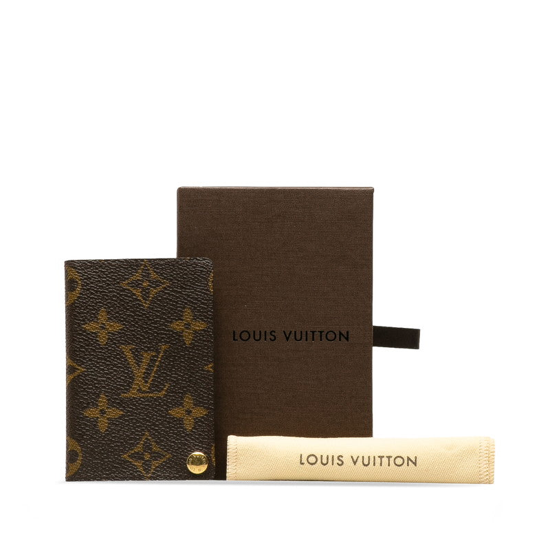 Louis Vuitton Monogram Porte Carte Credit Pression Card Case M60937