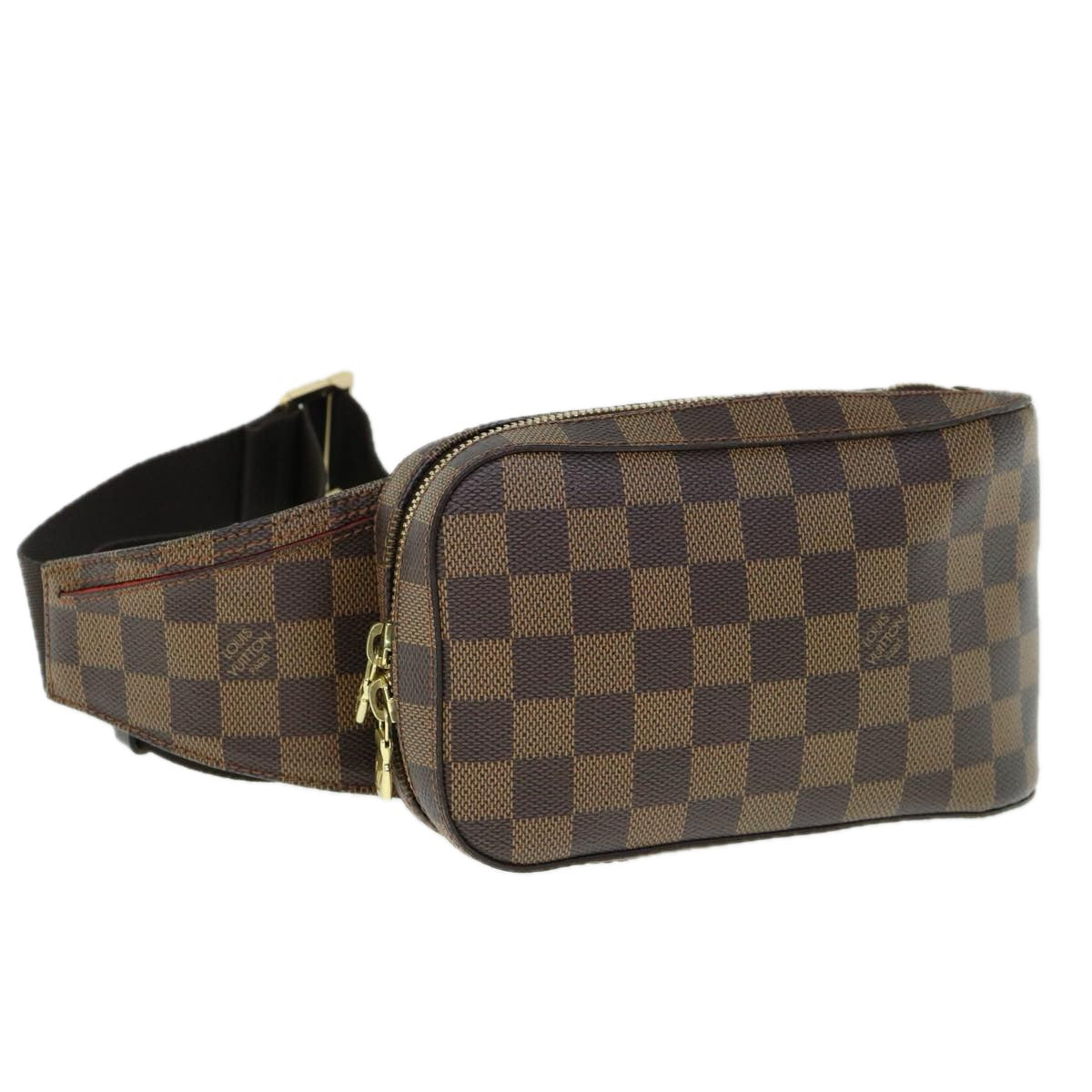 LOUIS VUITTON Damier Ebene Geronimos Shoulder Bag N51994 LV 60002A