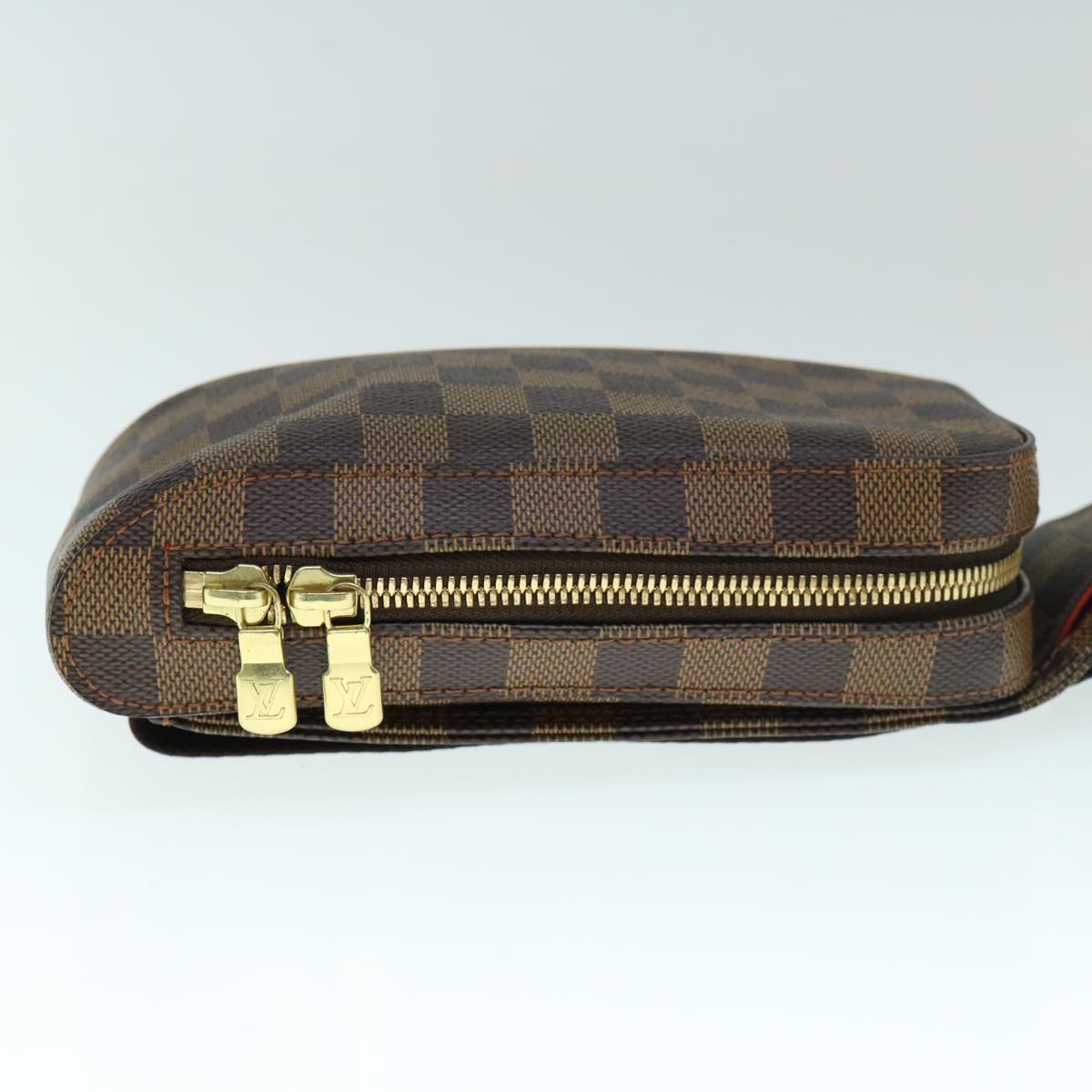 LOUIS VUITTON Damier Ebene Geronimos Shoulder Bag N51994 LV 60002A