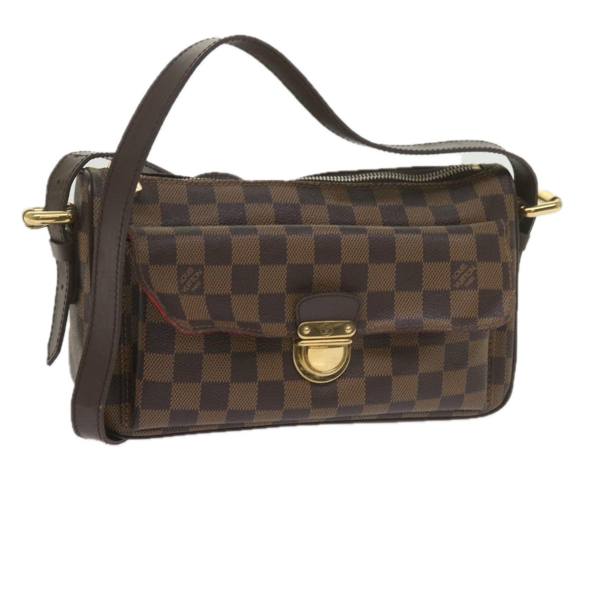 LOUIS VUITTON Damier Ebene Ravello GM Shoulder Bag N60006 LV 60020A