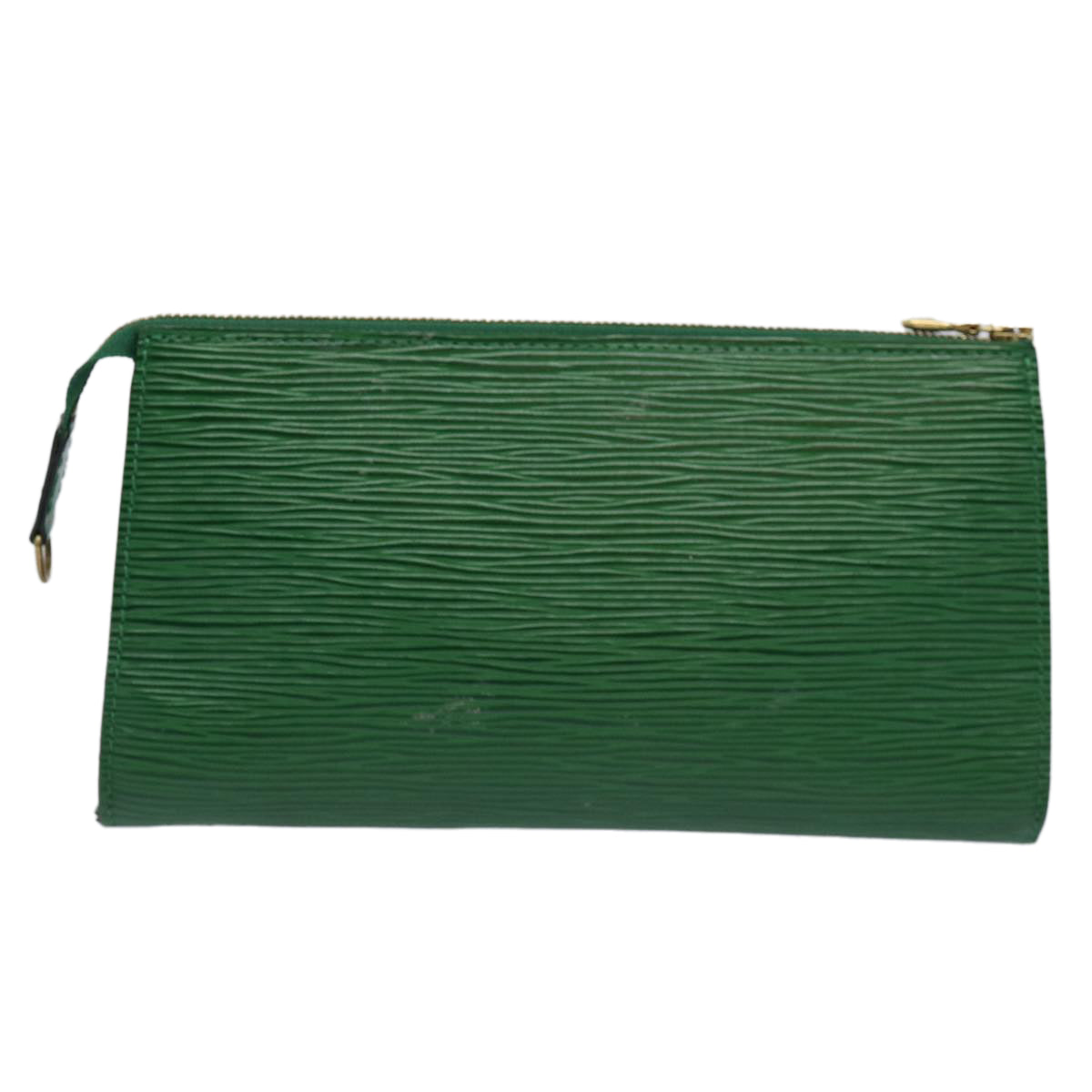 LOUIS VUITTON Epi Pochette Accessoires Pouch Green M52984 LV 60040