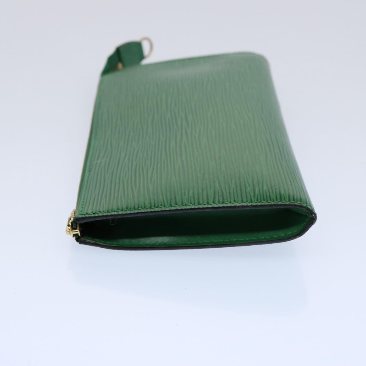 LOUIS VUITTON Epi Pochette Accessoires Pouch Green M52984 LV 60040