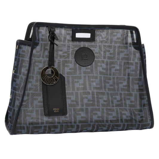 Luxury FendiPeek A Boo Defender Hand Bag Nylon Black 7AR718 A6D7 F180G60041