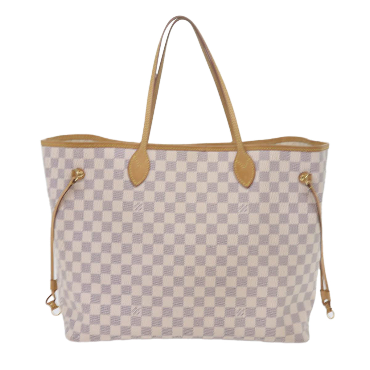 LOUIS VUITTON Damier Azur Neverfull GM Tote Bag N41360 LV 60052A