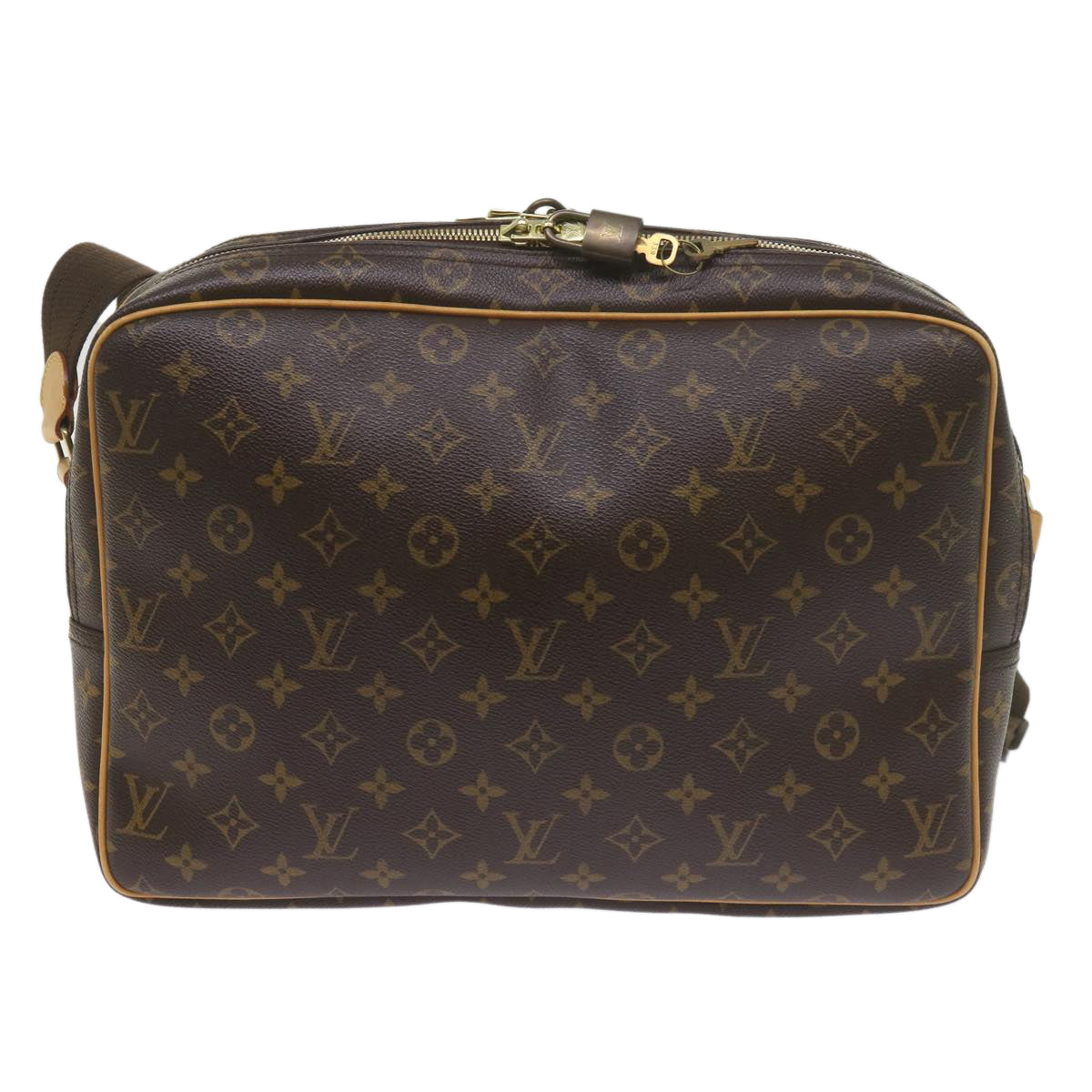 LOUIS VUITTON Monogram Reporter GM Shoulder Bag M45252 LV 60088A