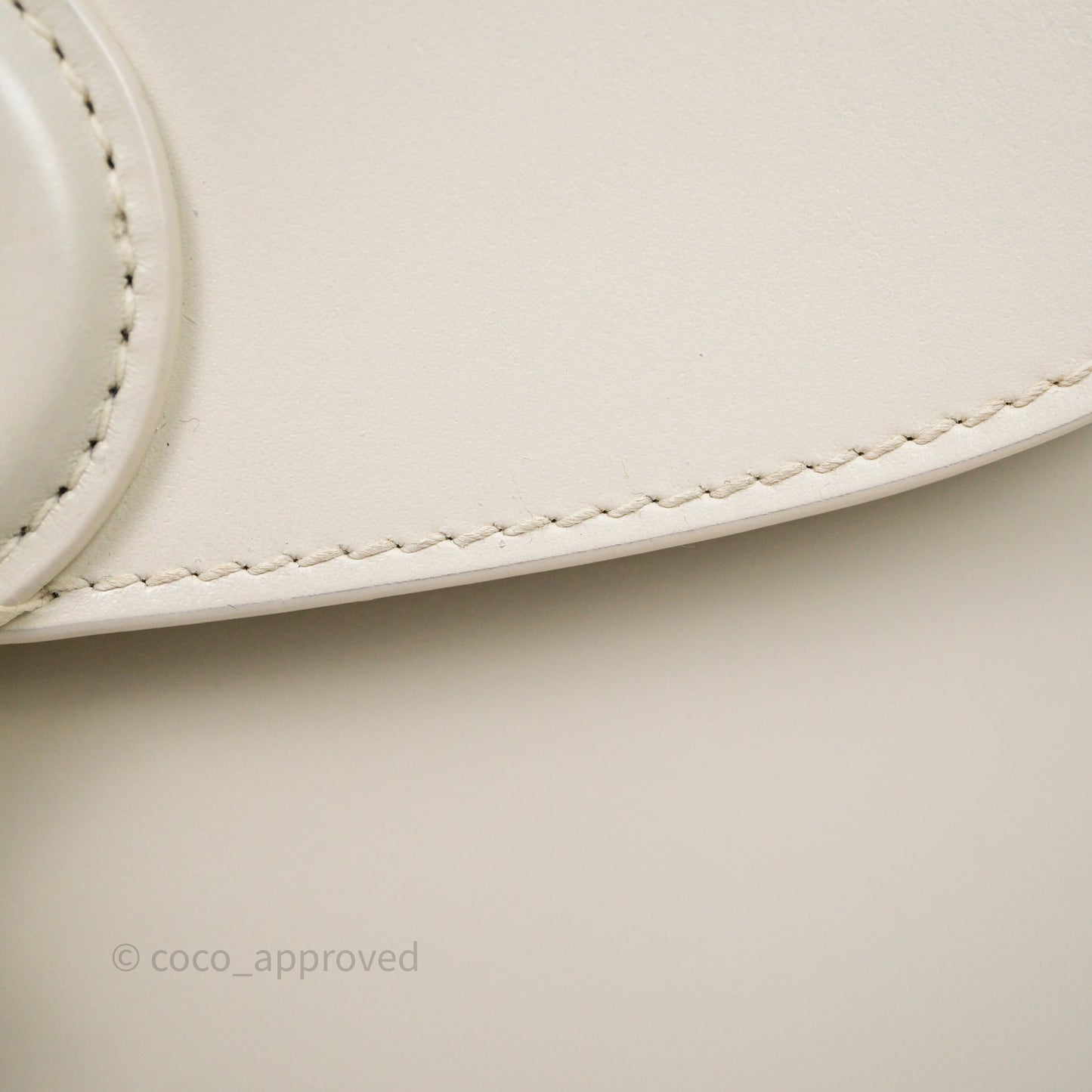Dior Medium Bobby Bag Off White Calfskin Gold Hardware
