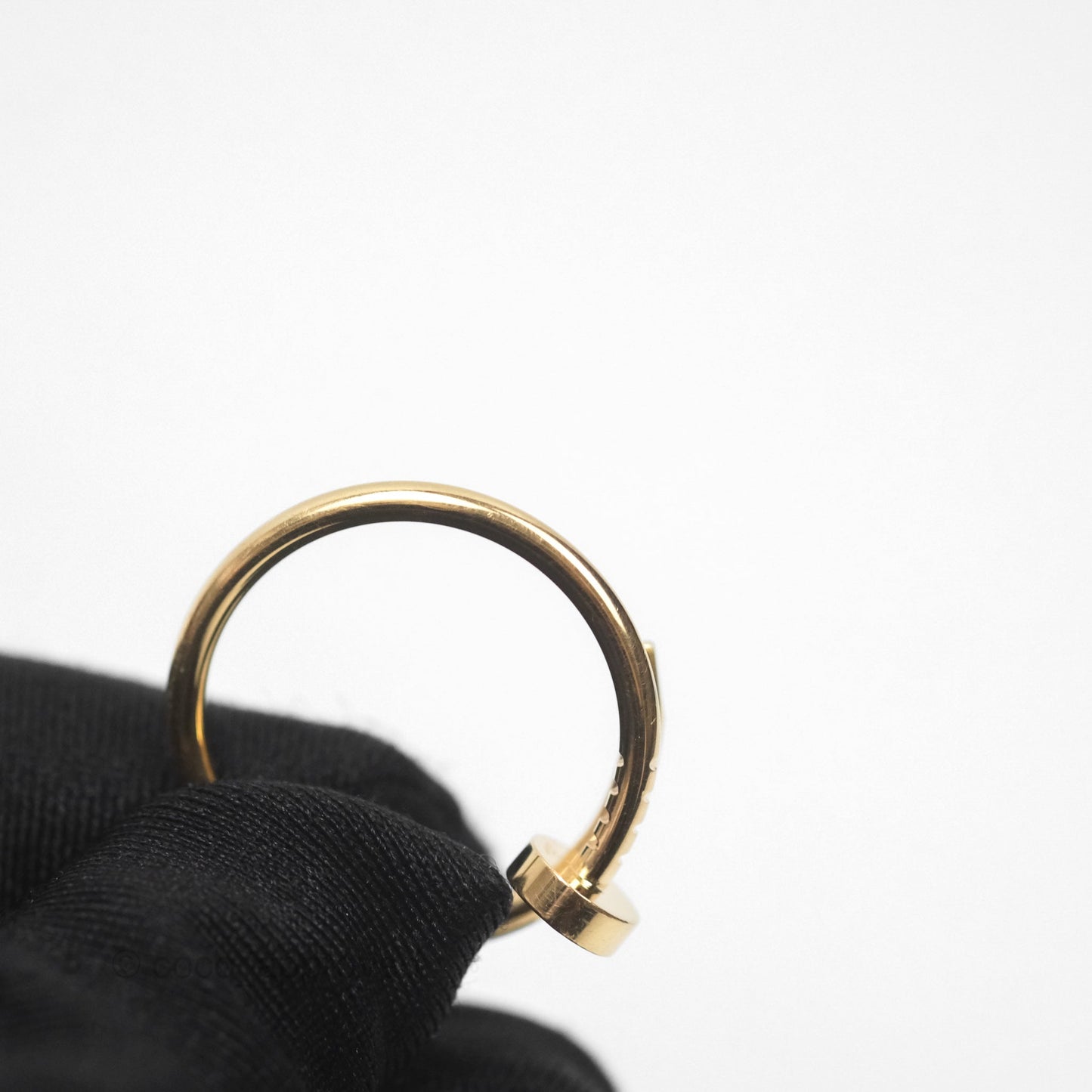 Cartier Juste un Clou Ring Small Model Yellow Gold Size 55