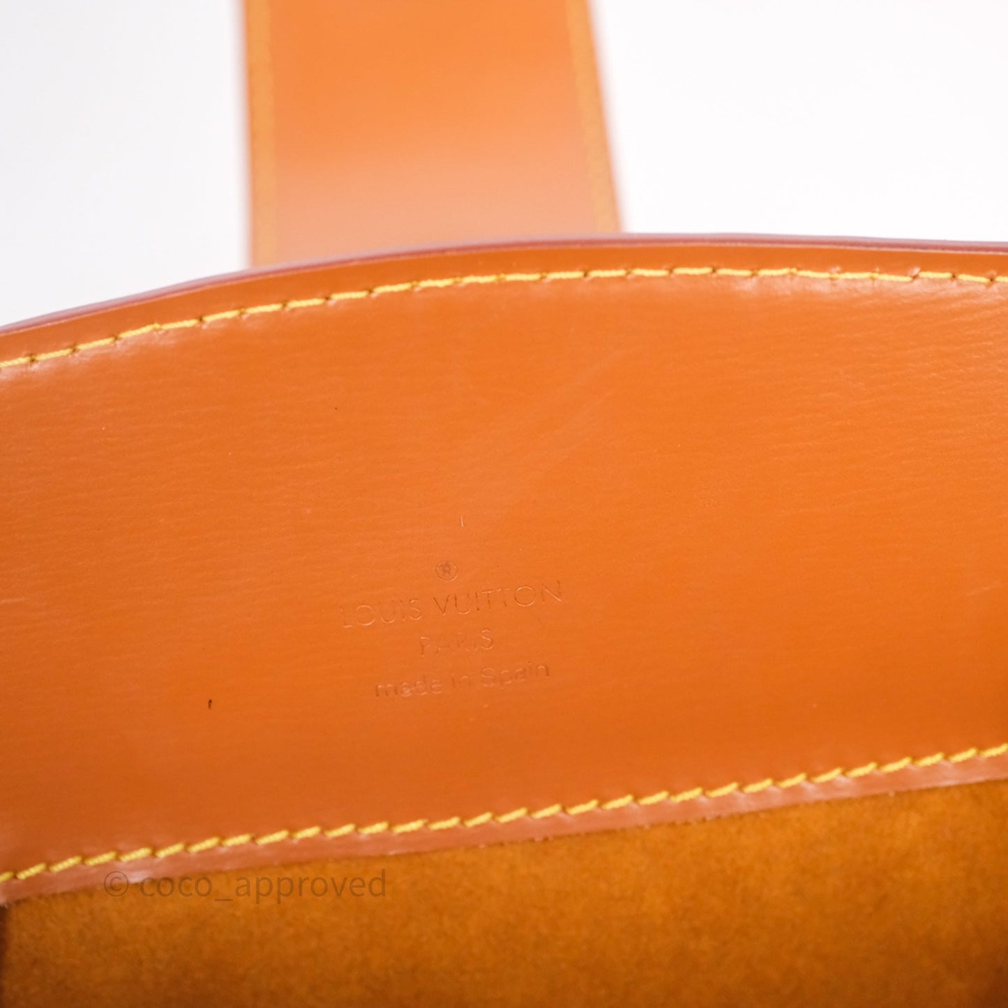 Louis Vuitton Cluny Shoulder Bag Brown Epi