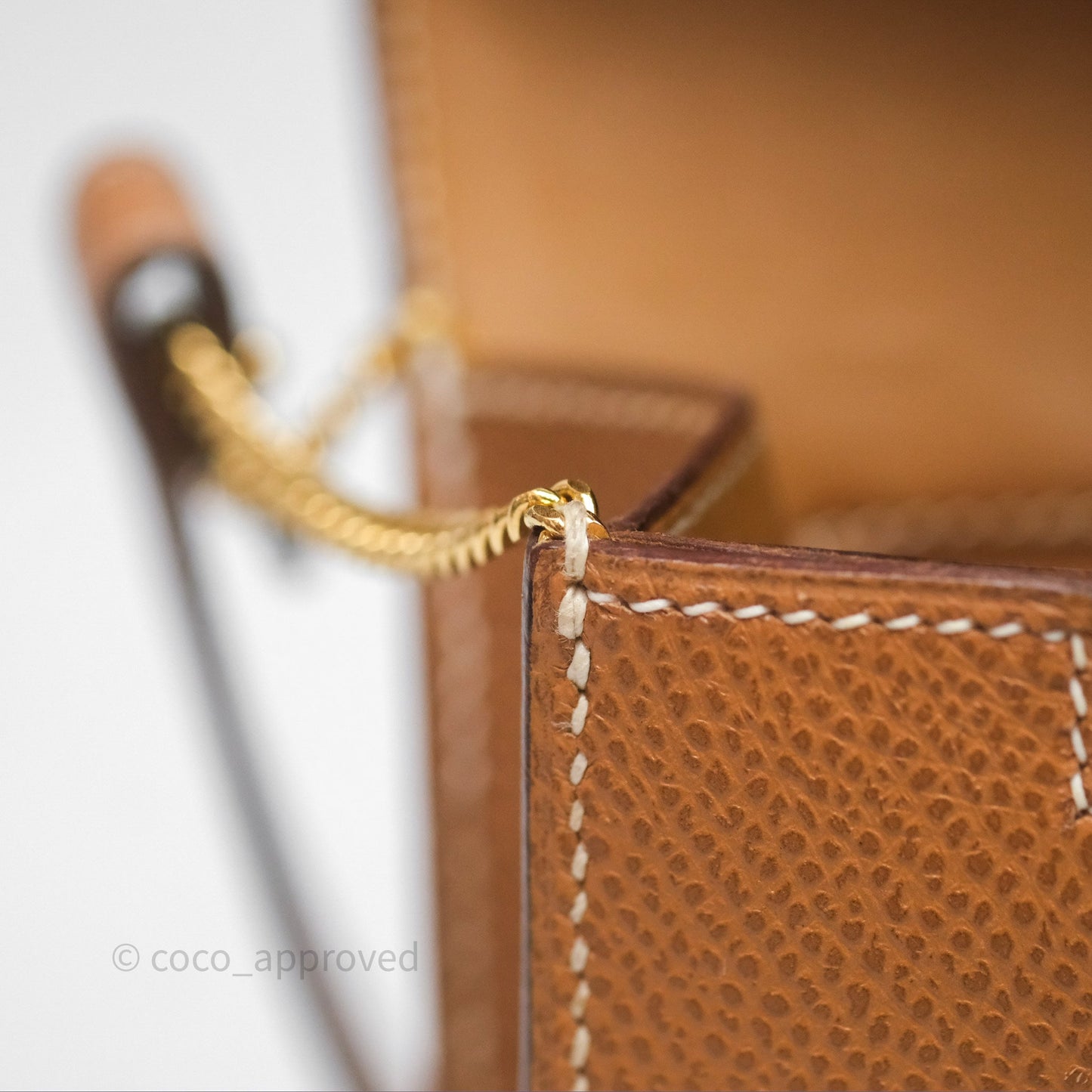 Hermès Vintage Lydie Gold Bag Gold Hardware