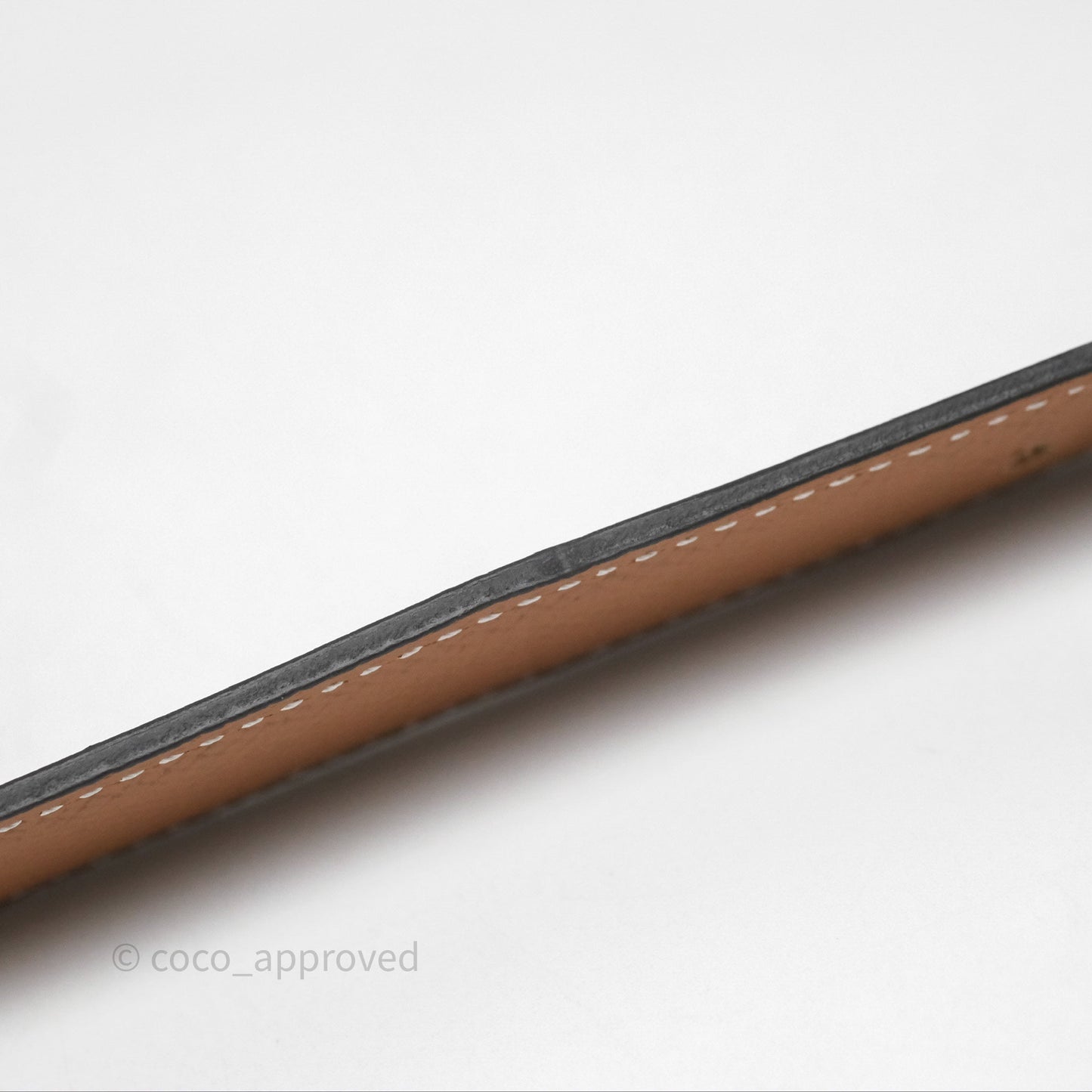 Hermès H Belt Buckle & Reversible Strap Noir/Gold Rose Gold Hardware