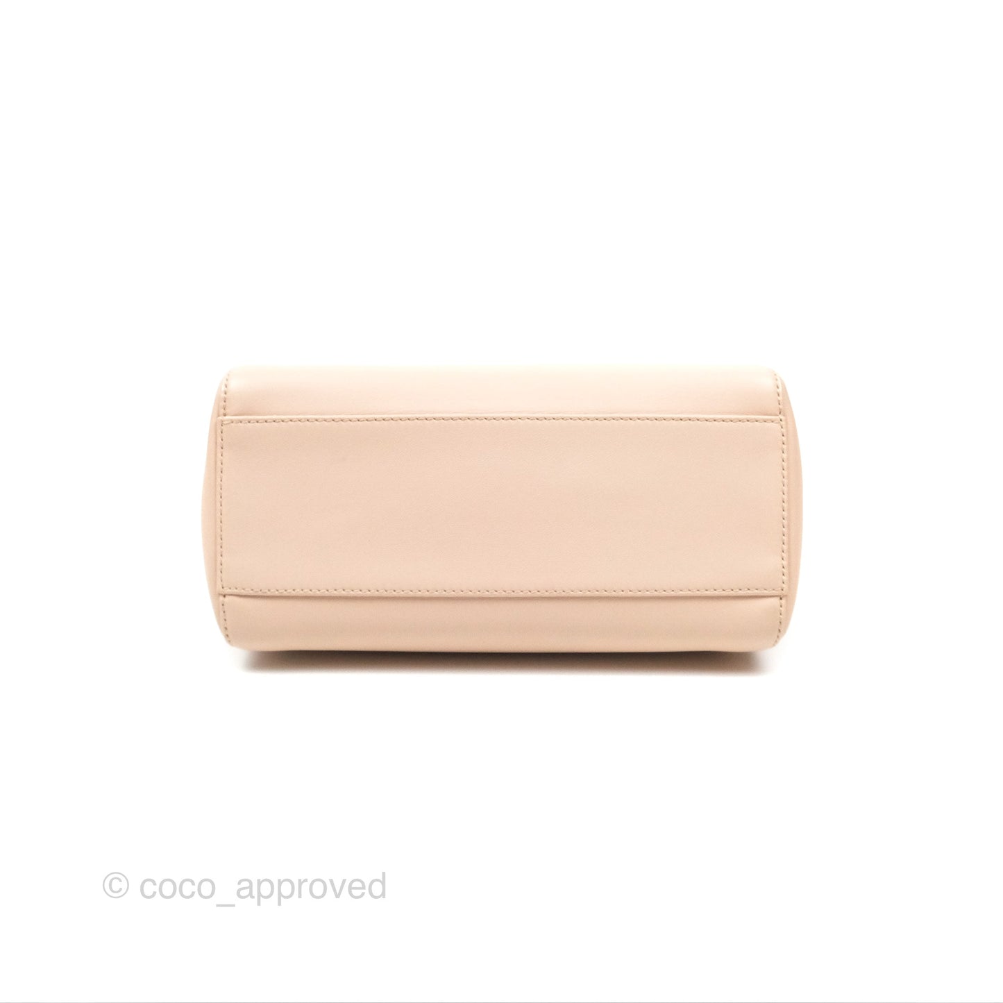 Fendi Mini Peekaboo Bag Light Pink Lambskin Gold Hardware