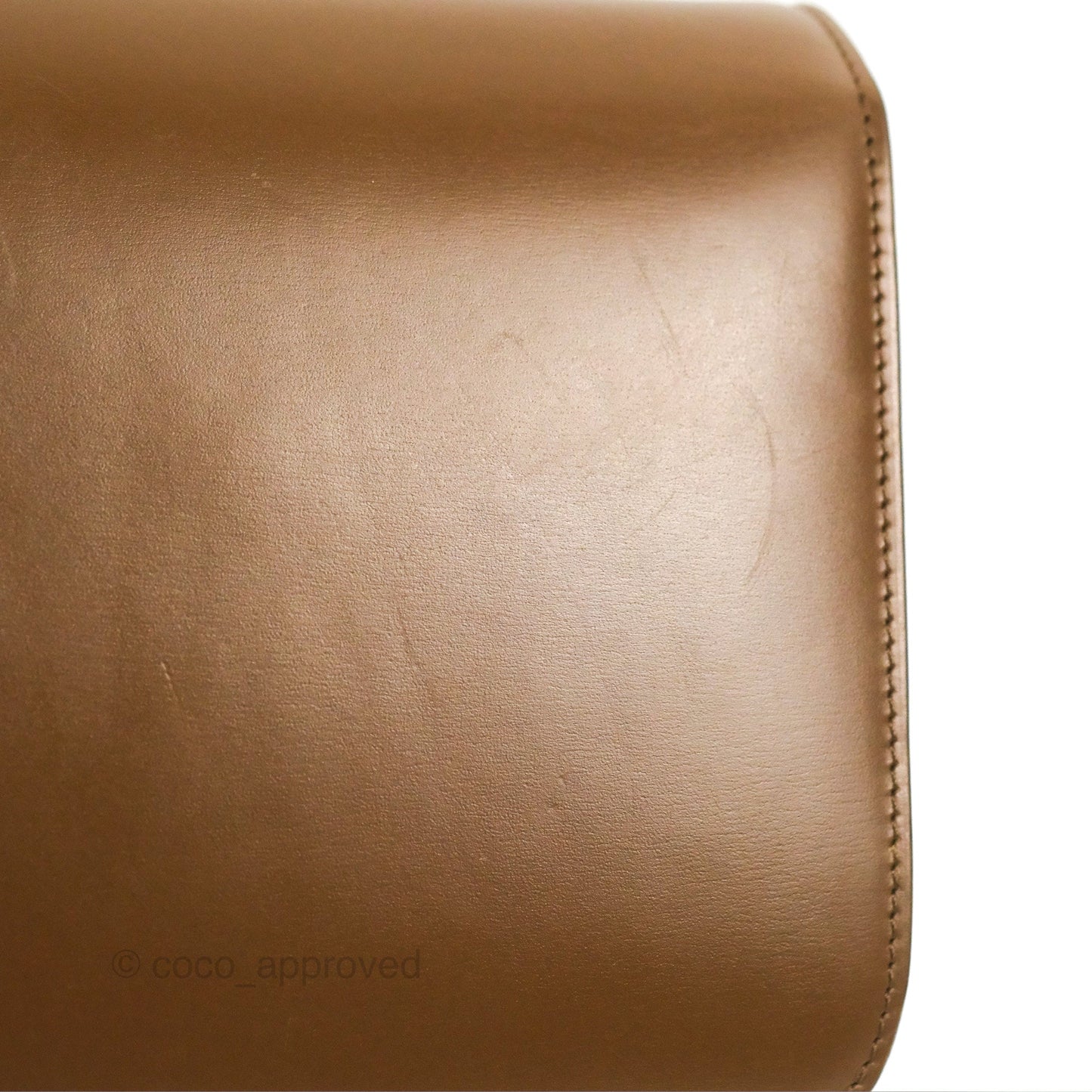 Celine Teen Classic Box Flap Caramel Box Calfskin