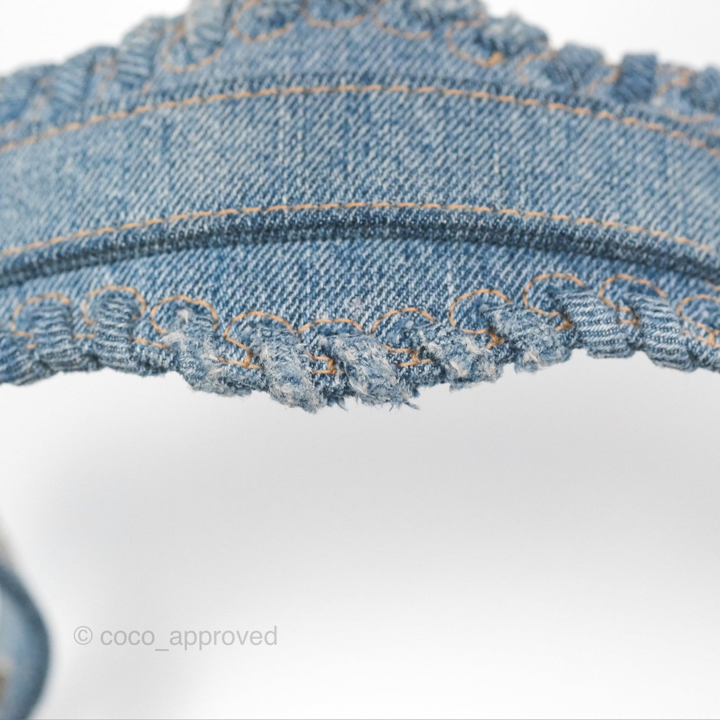 Balenciaga Le Cagole Small Embellished Denim Shoulder Bag
