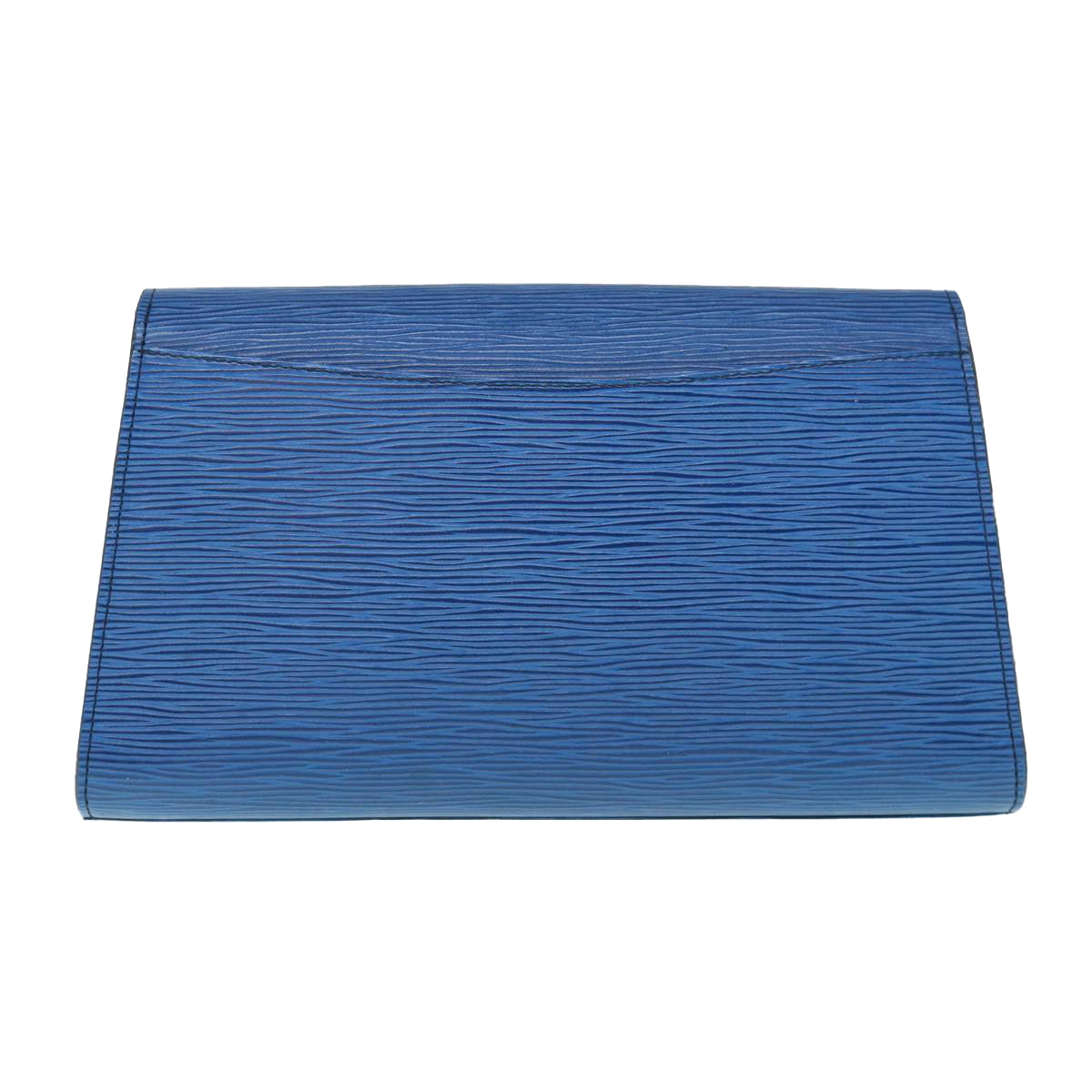 LOUIS VUITTON Epi Art Deco Clutch Bag Blue M52635 LV 60307