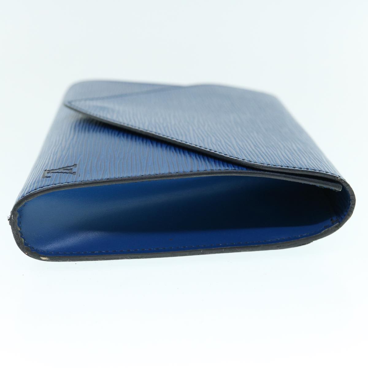LOUIS VUITTON Epi Art Deco Clutch Bag Blue M52635 LV 60307