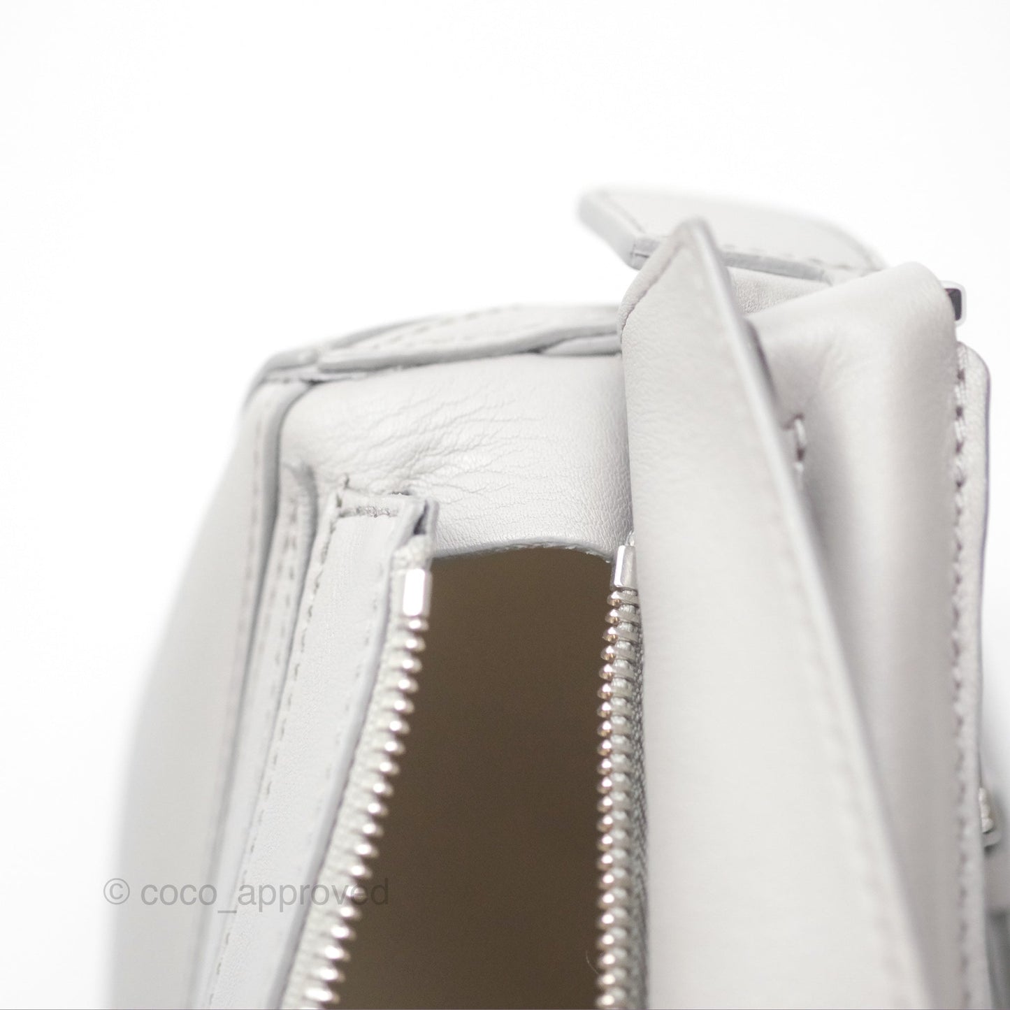 Loewe Small Puzzle Bag Grey Calfskin