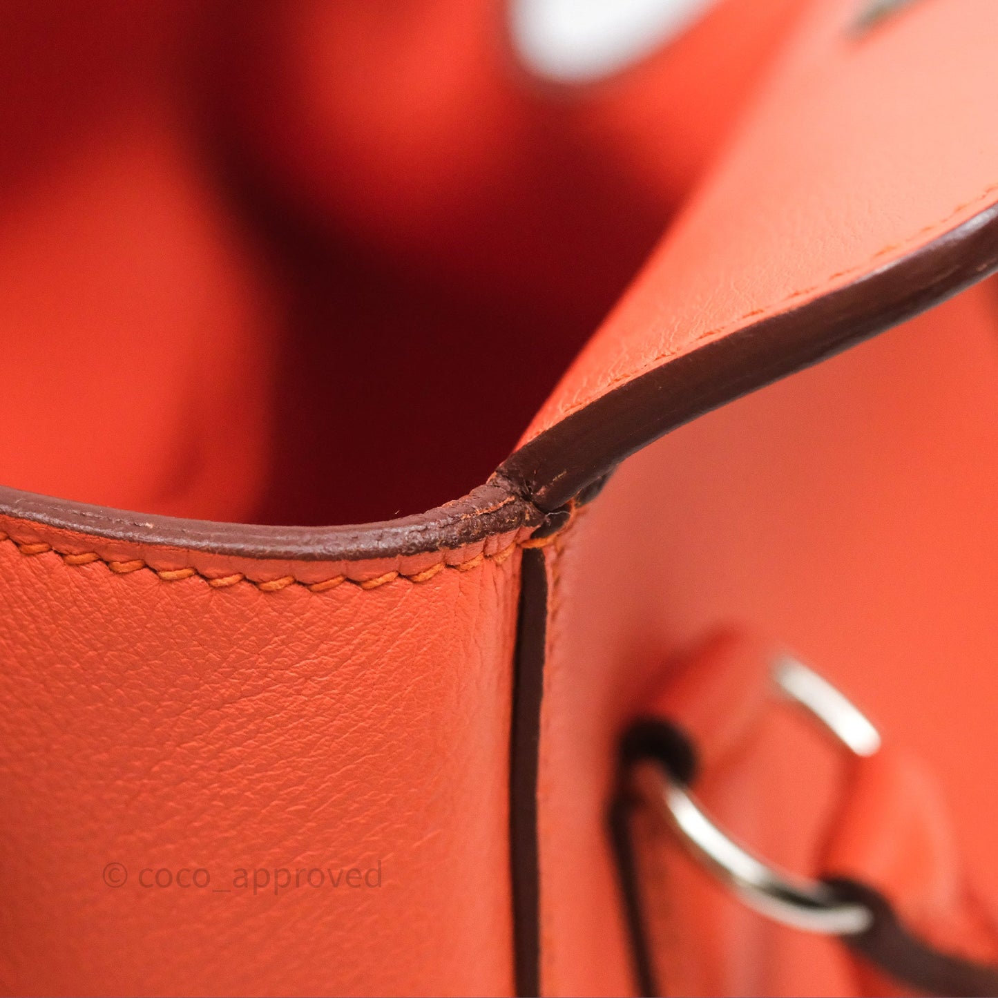 Hermès ToolBox 20 Mangue 9Z Evercolor Palladium Hardware
