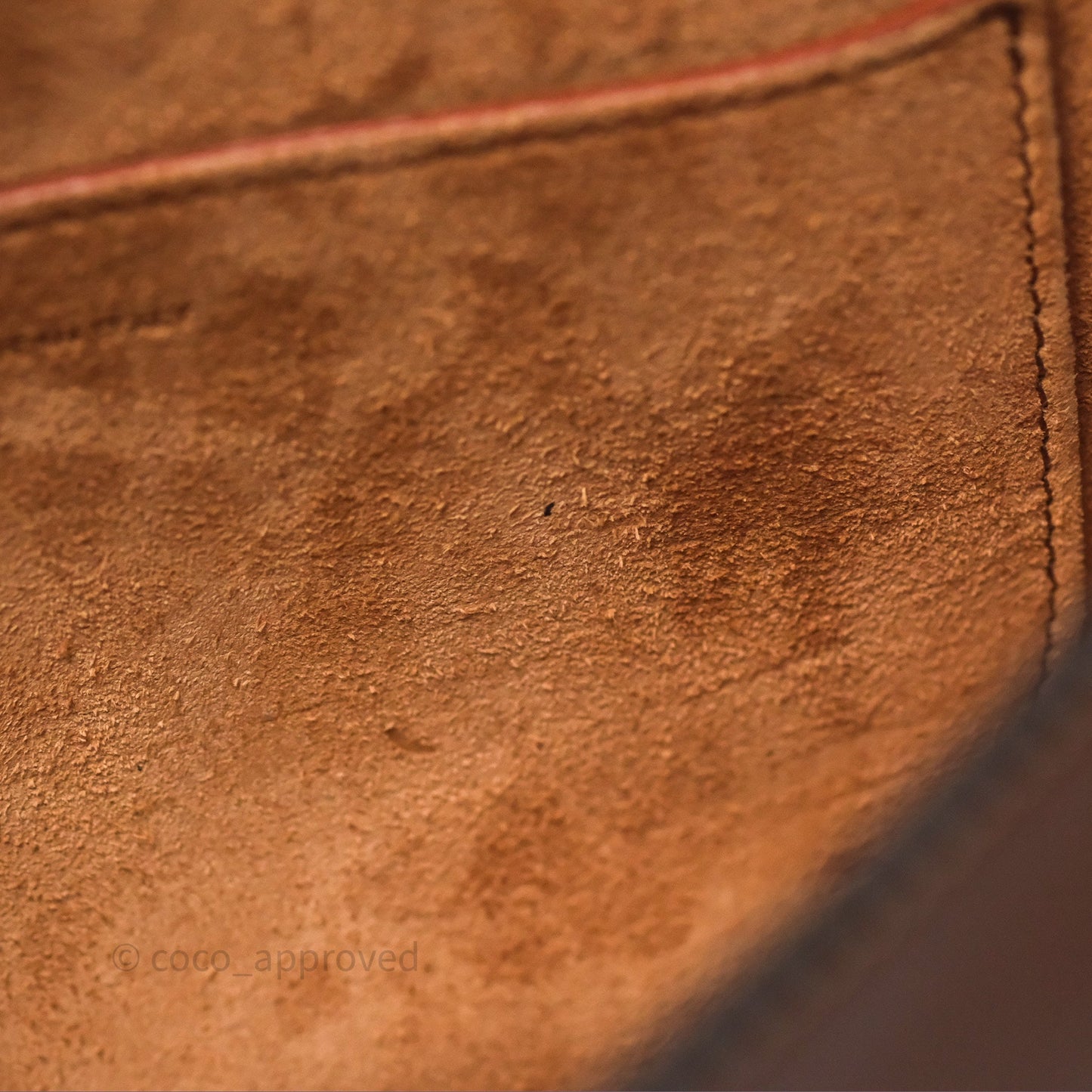 Celine Folco Cuir Triomphe in Smooth Calfskin Tan
