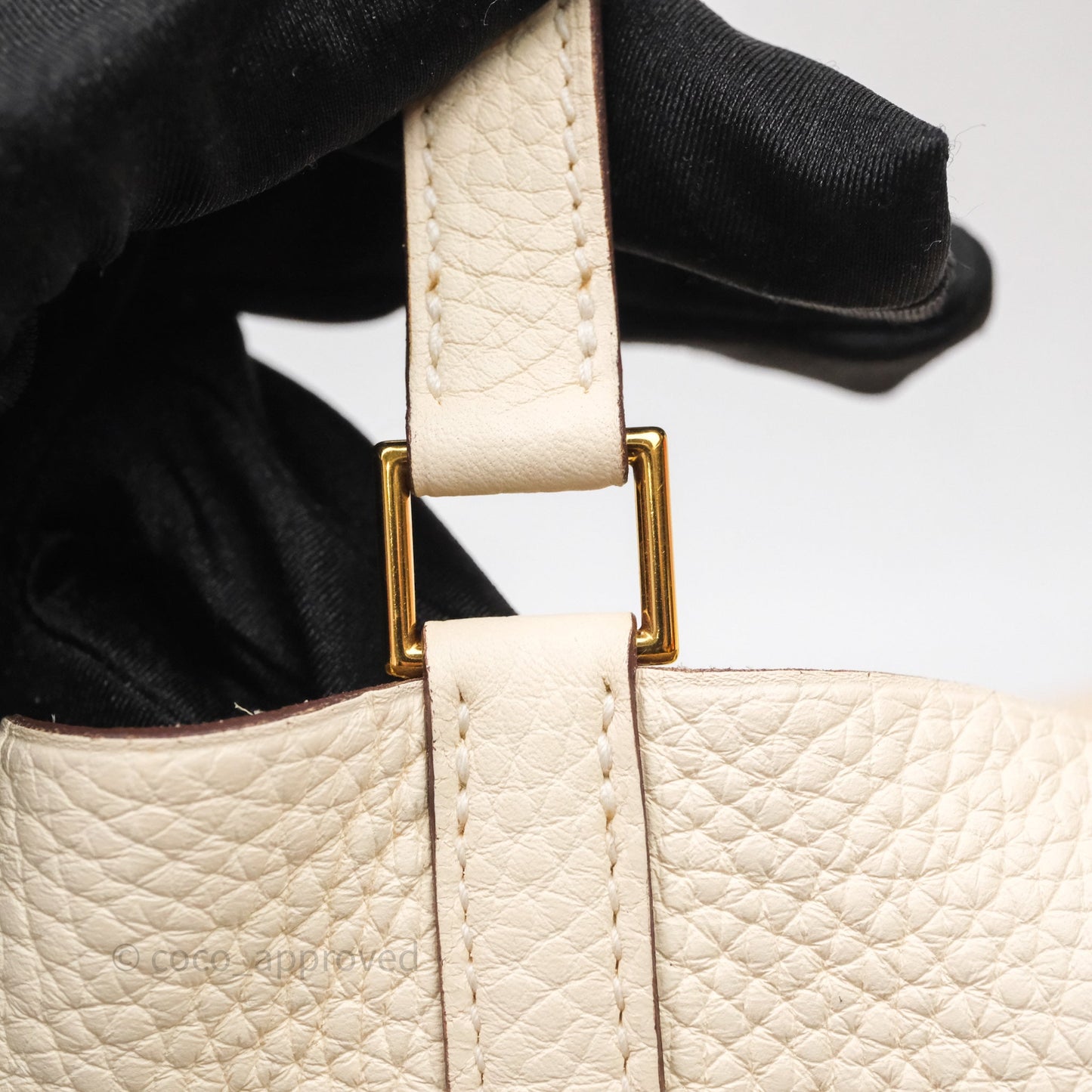 Hermès Picotin 22 Nata I2 Clemence Gold Hardware