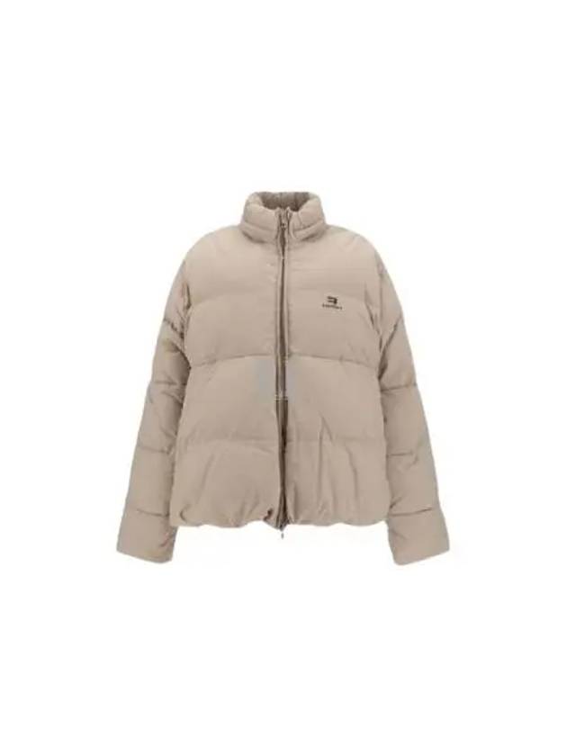 Luxury Balenciaga C Shape Nylon Padding Sand