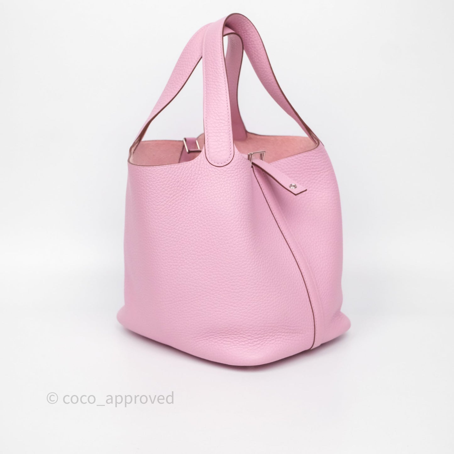 Hermès Picotin 22 Mauve Sylvestre X9 Clemence Palladium Hardware