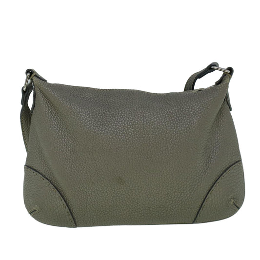 Luxury FendiShoulder Bag Leather Gray60425