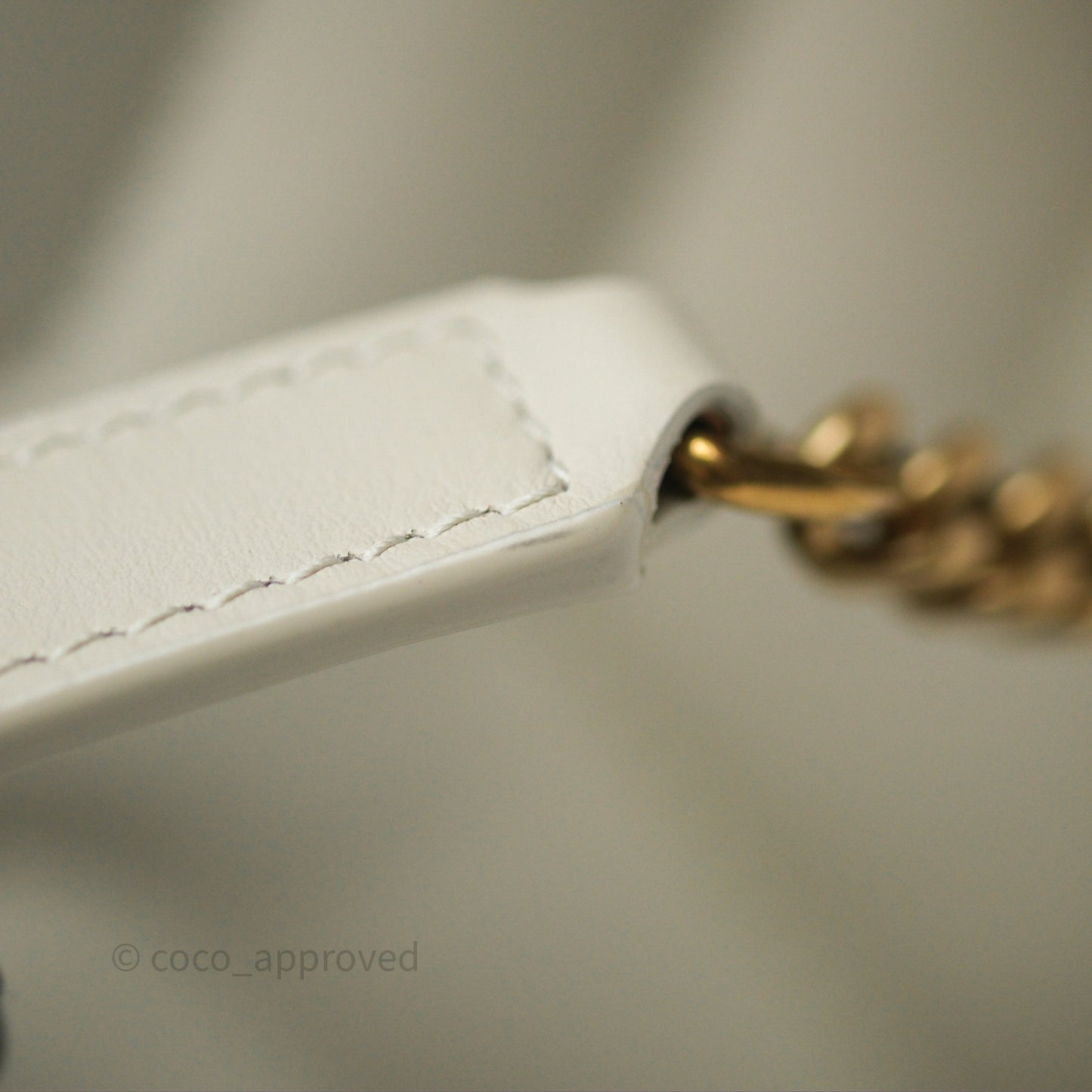 Saint Laurent Loulou Small Flap Bag Beige Calfskin Gold Hardware