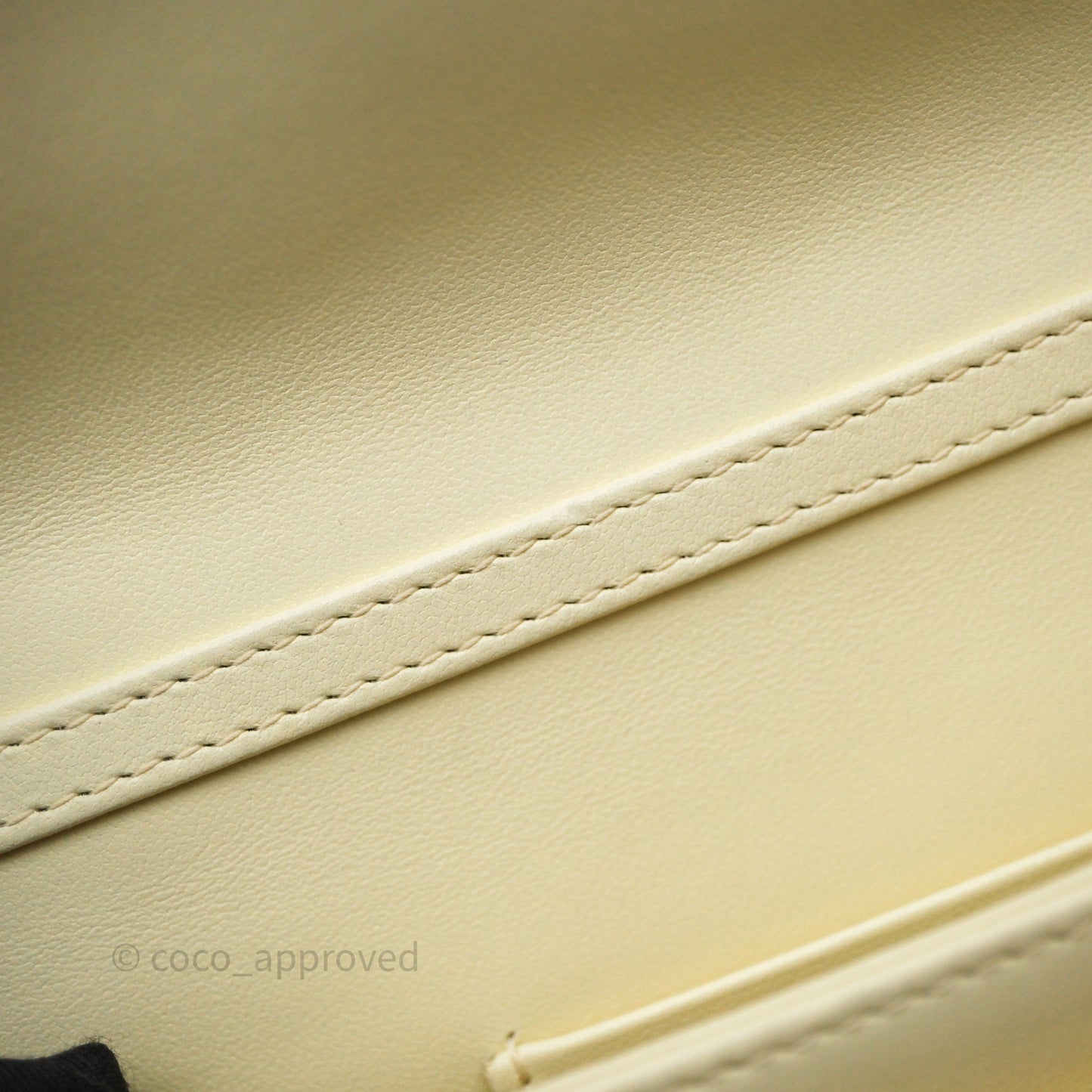 Christian Dior My Dior Mini Bag Yellow Cannage Lambskin Gold Hardware