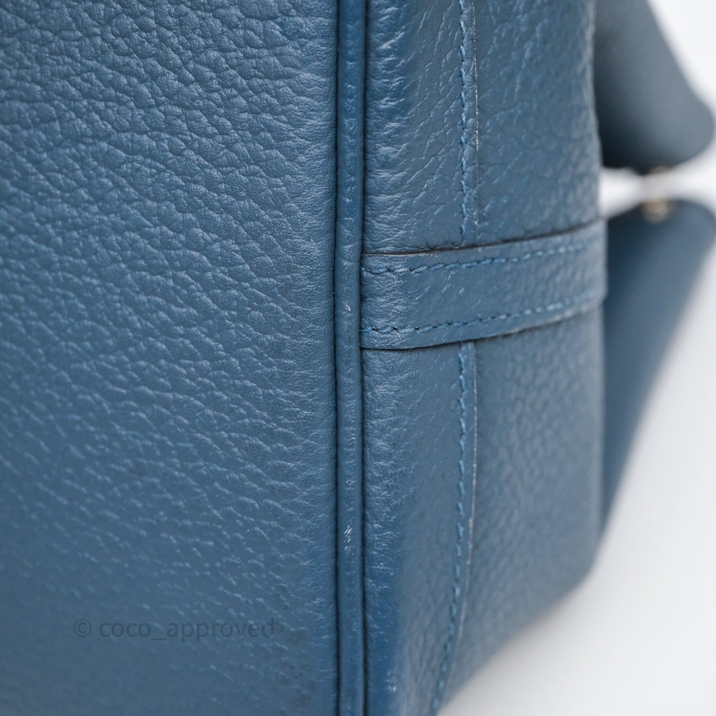 Hermès Garden Party 36 Bleu Palladium Hardware