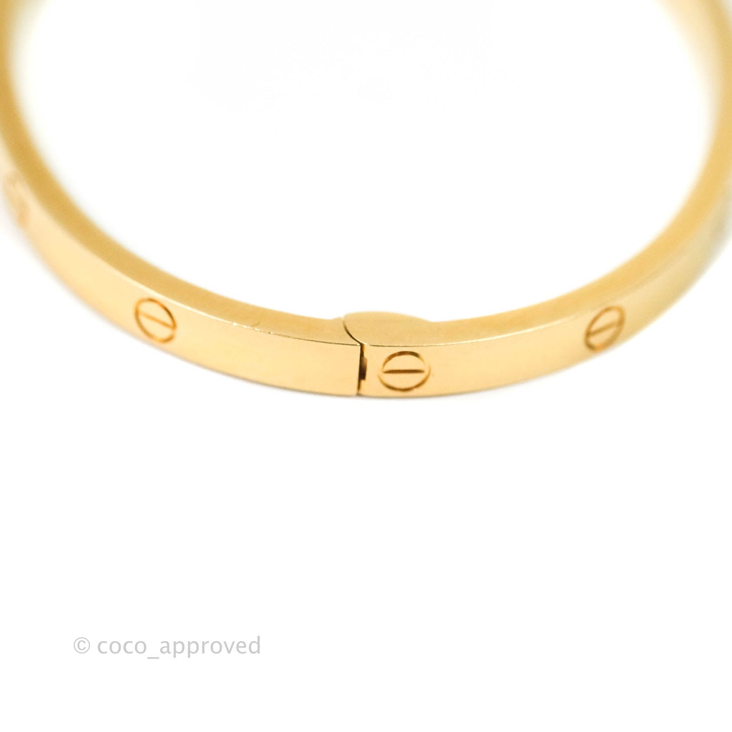 Cartier Small Love Bracelet Yellow Gold