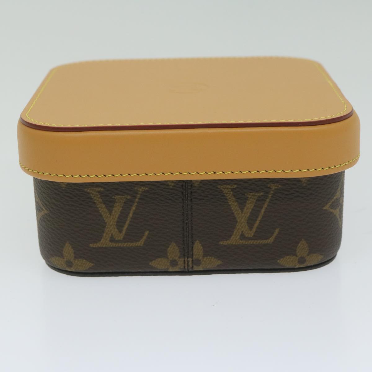 LOUIS VUITTON Monogram Boite Camille MM Jewelry Box GI0018 LV 60609A