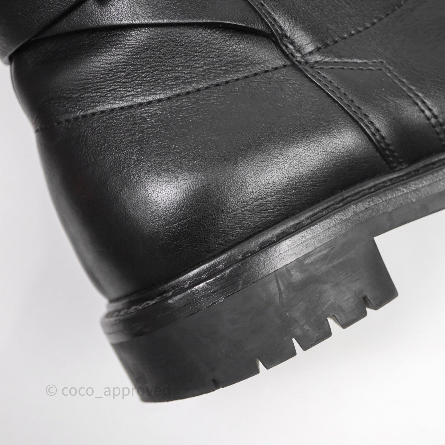 Christian Dior Empreinte Ankle Boot Black Calfskin