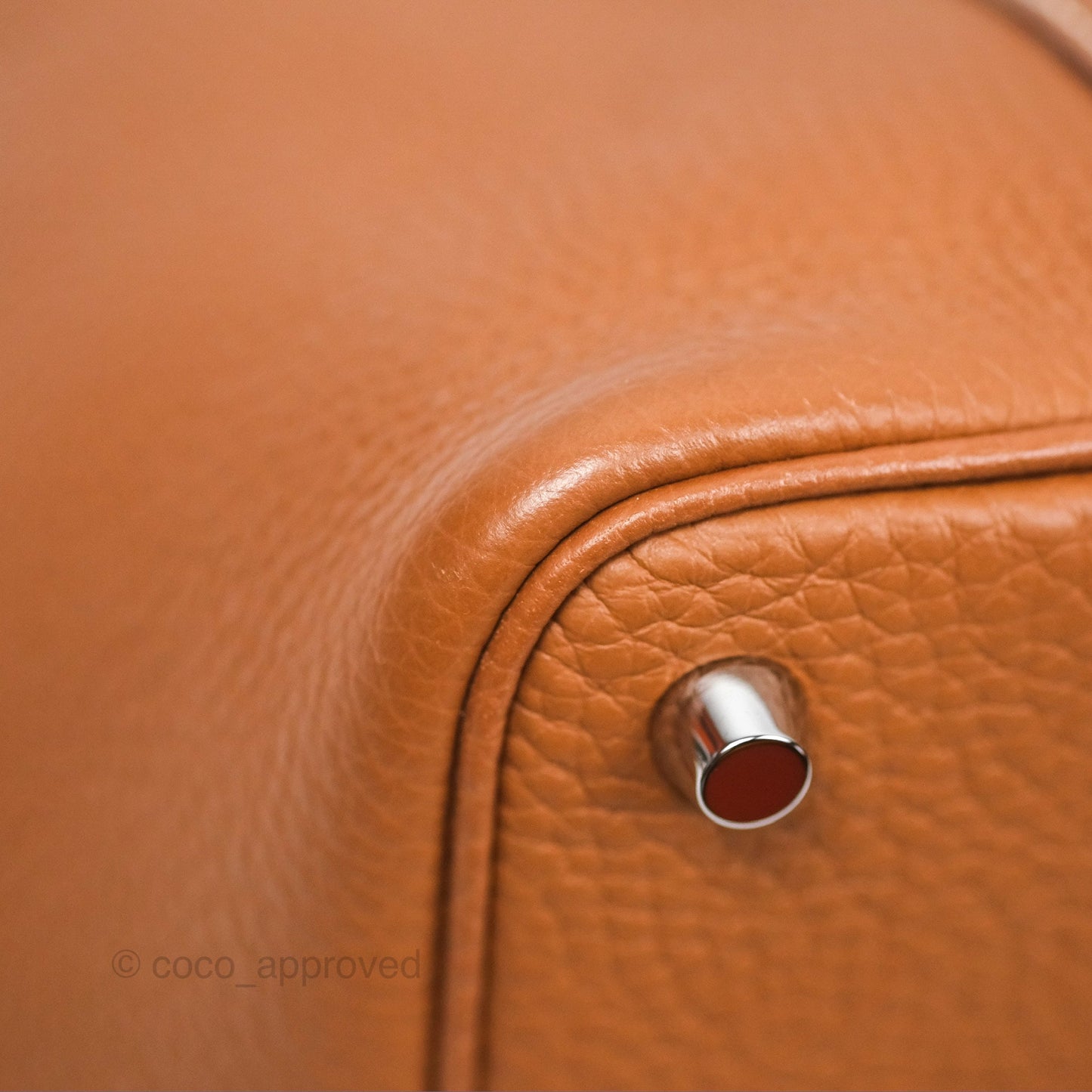Hermès Picotin 18 Gold 37 Clemence Palladium Hardware