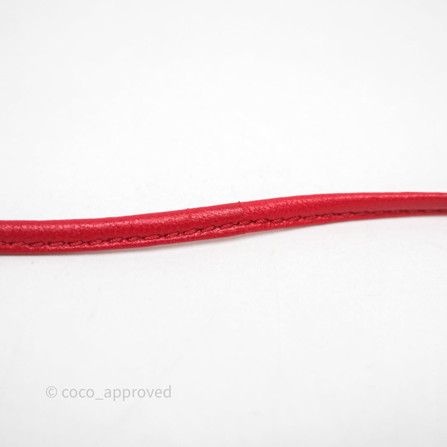 Bottega Veneta Mini Pouch Red Intrecciato Lambskin