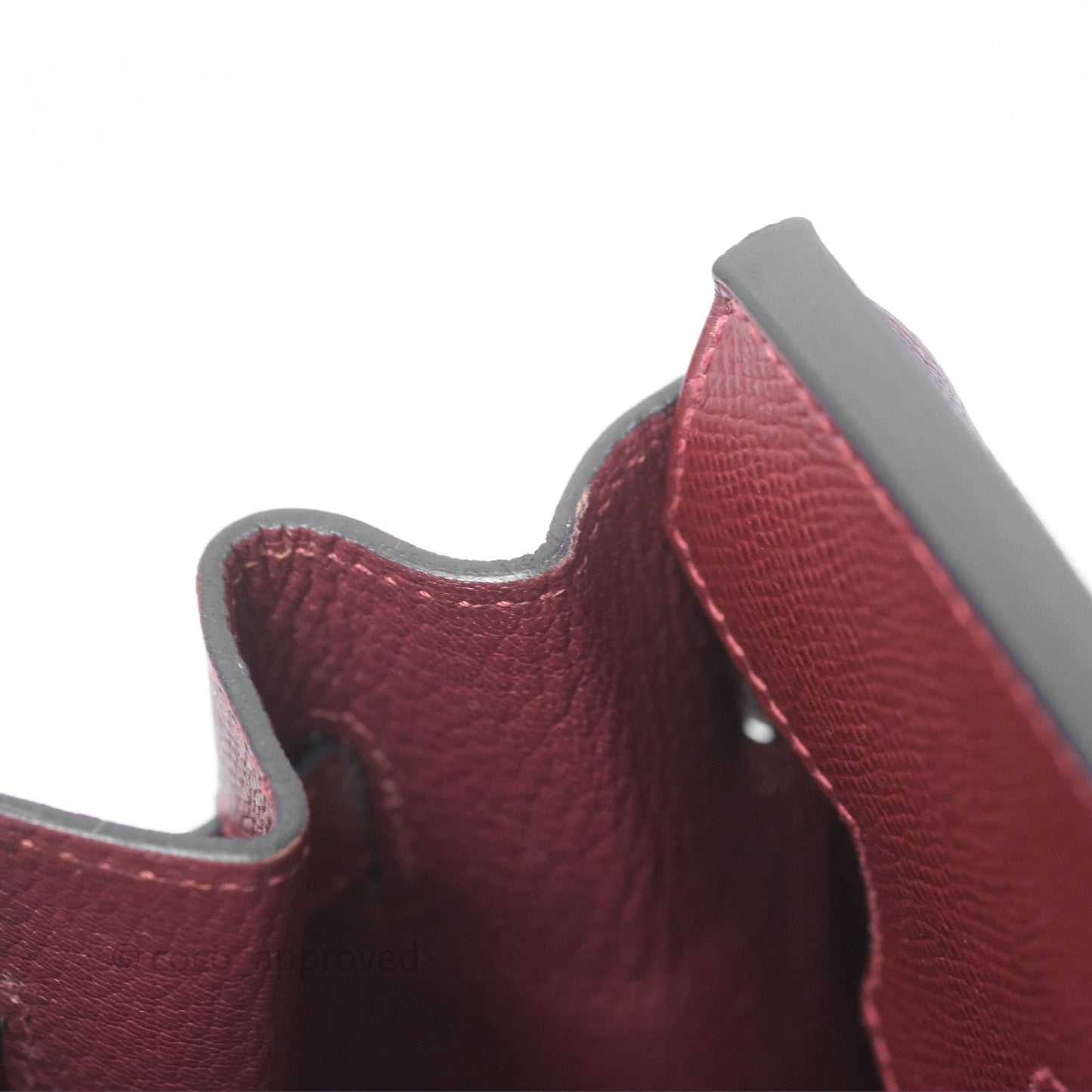Hermès Birkin 30 Retourne Rouge H 55 Epsom Gold Hardware