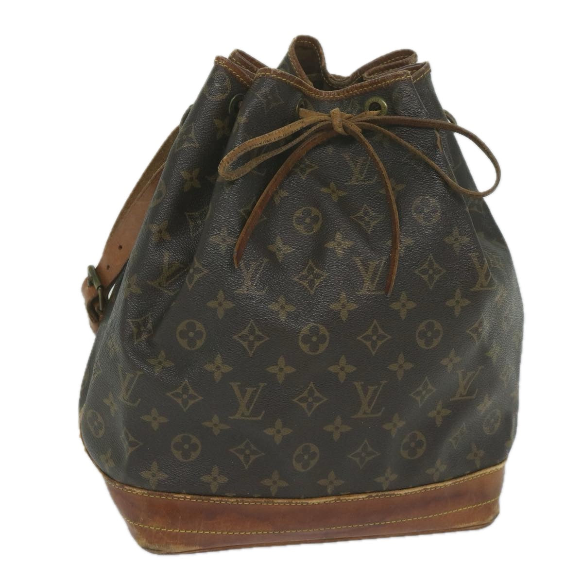 LOUIS VUITTON Monogram Noe Shoulder Bag M42224 LV 60765