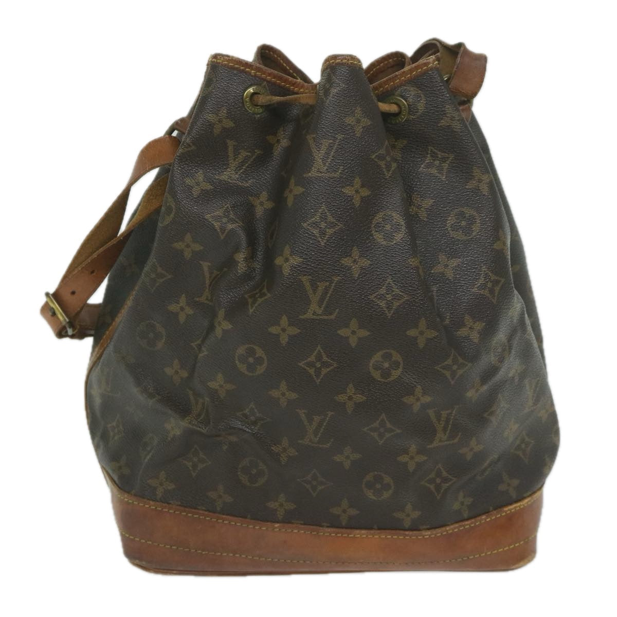 LOUIS VUITTON Monogram Noe Shoulder Bag M42224 LV 60765