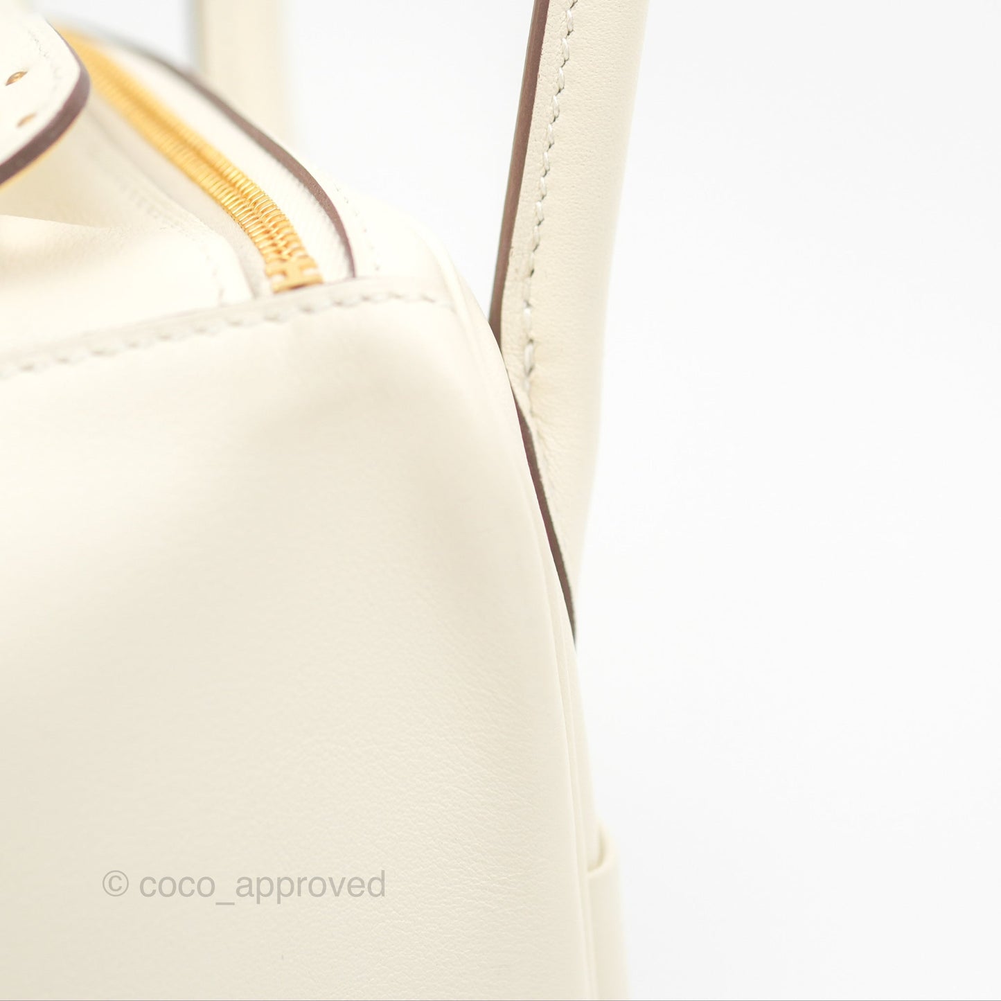 Hermès Lindy 26 Nata/Lime Swift Gold Hardware