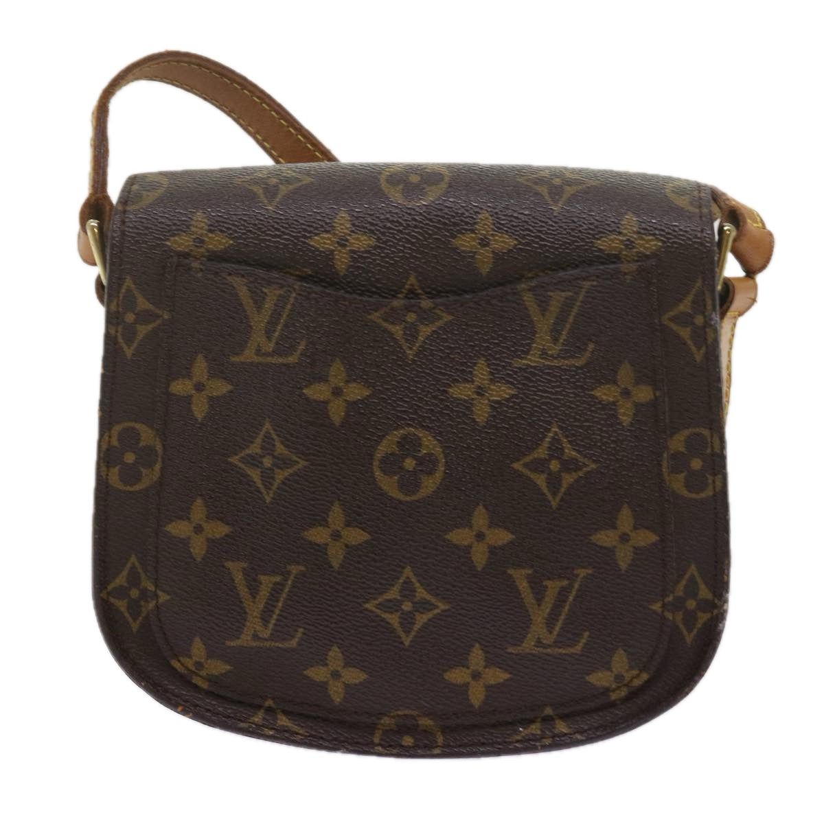 LOUIS VUITTON Monogram Saint Cloud PM Shoulder Bag M51244 LV 60824
