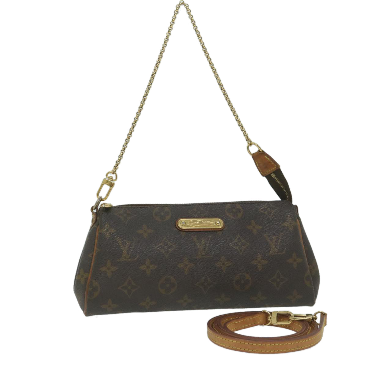LOUIS VUITTON Monogram Eva Shoulder Bag 2way M95567 LV 60836
