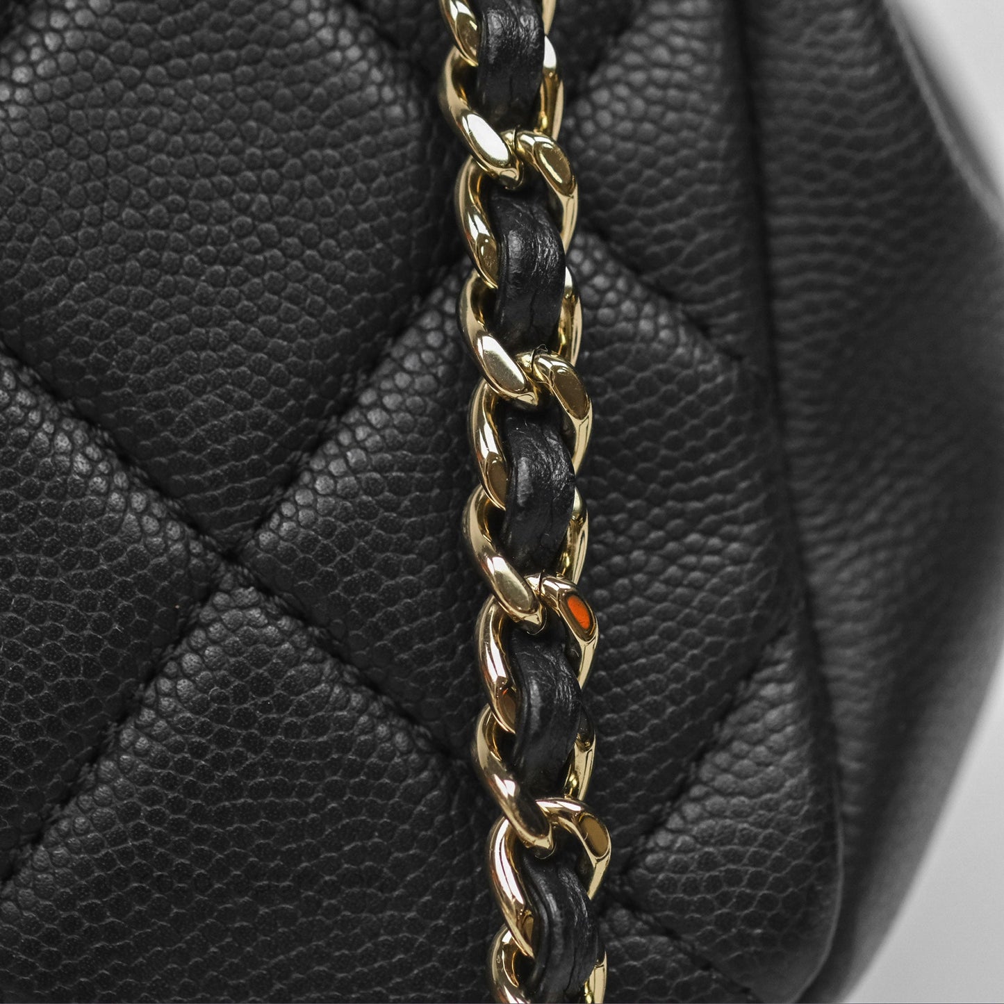 Chanel Quilted Small Business Affinity Flap Black Caviar Gold Hardware