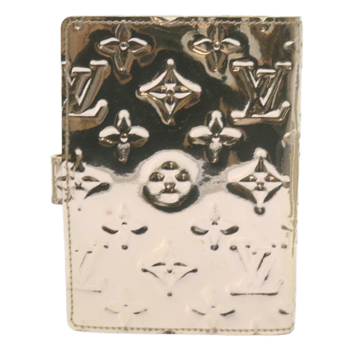 LOUIS VUITTON Miroir Agenda PM Day Planner Cover Gold R20962 LV 60845