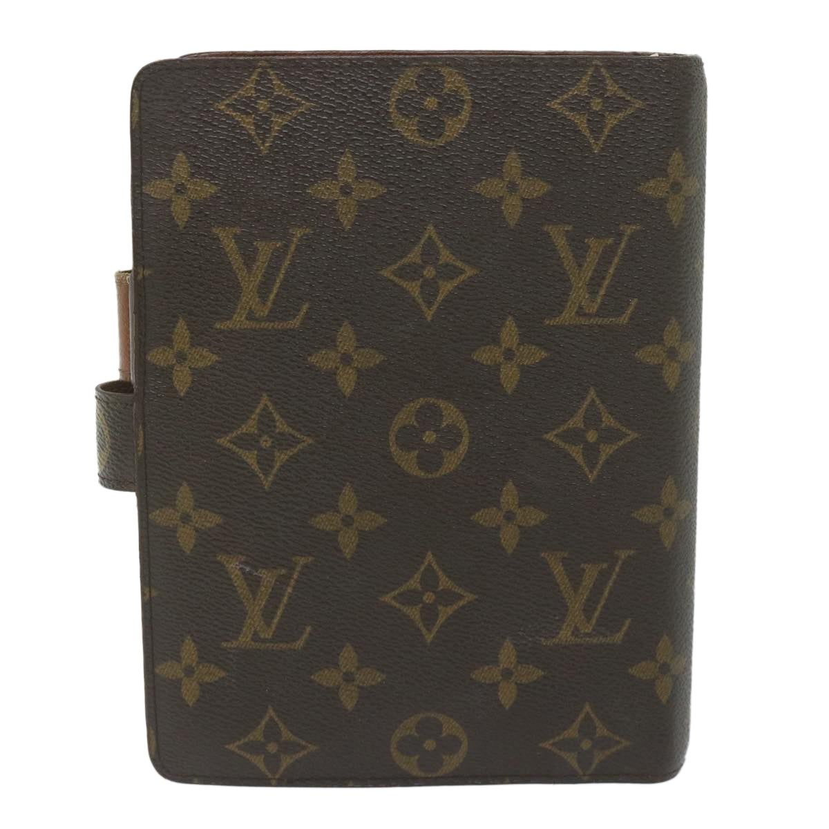 LOUIS VUITTON Monogram Agenda MM Day Planner Cover R20105 LV 60846