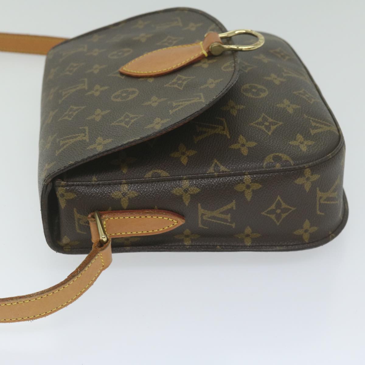 LOUIS VUITTON Monogram Saint Cloud GM Shoulder Bag M51242 LV 60854